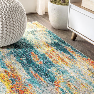 Wyatt Contemporary POP Modern Abstract Area Rug