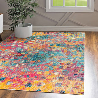 Hudson Contemporary POP Modern Abstract Area Rug