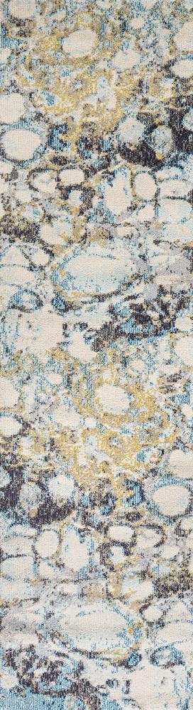 Cygnus Pebble Marbled Abstract Area Rug