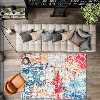 Corvus Sunset Modern Abstract Area Rug