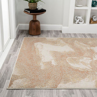 Jerald abstract Two-tone Modern Area Rug