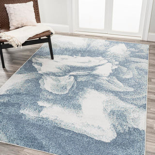 Jerald abstract Two-tone Modern Area Rug