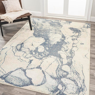 Marmo Abstract Marbled Modern Area Rug