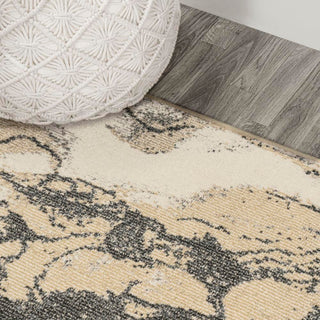 Marmo Abstract Marbled Modern Area Rug