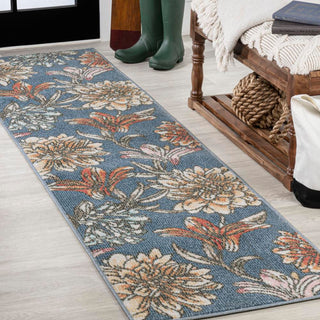 Ramiro modern Botanical Flower  Area Rug