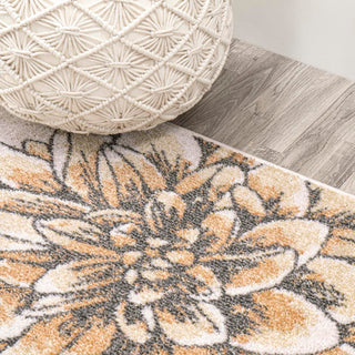 Ramiro modern Botanical Flower  Area Rug