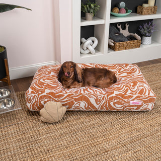 Maya Modern Pet Bed with Washable Cover