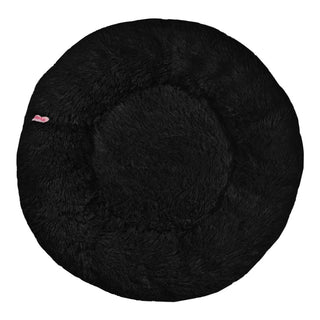 Maisie Bohemian Faux Fur Donut Pet Bed with Washable Cover