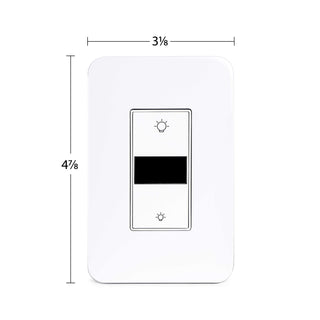 Sliwa Smart WiFi Smart Ligting LED Display Dimmer Switch - WiFi Remote App Control; Compatible with Alexa and Google Home Assistant