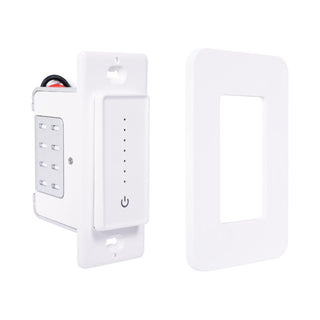 Sanni Smart Dimmer  Smart Ligting Touch/Slide Dimmer Switch - WiFi Remote App Control; Compatible with Alexa and Google Home Assistant