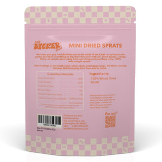 Crunch Gluten and Grain-Free Omega-3 Single Ingredient Crunchy Dried Baltic Sprats for Dogs and Cats