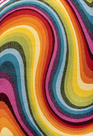 Orren Abstract Swirl Area Rug