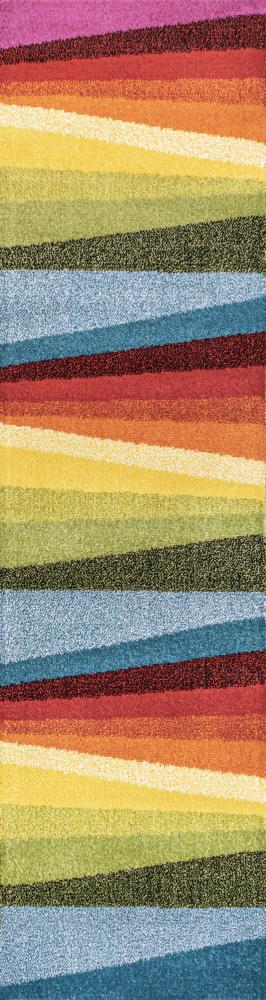 Prism Geometric Striped Area Rug