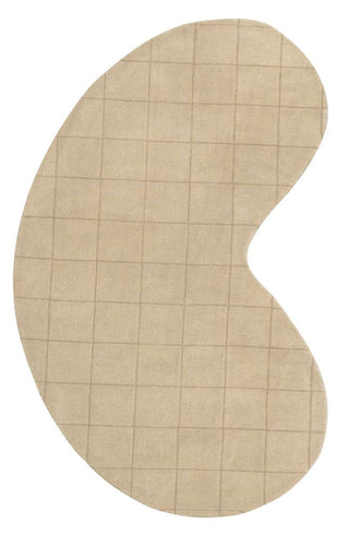 Jute Modern Plaid Grid Handwoven Wool Area Rug