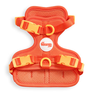 Arlo Adjustable No Pull Pet Harness Dark Orange Extra Small
