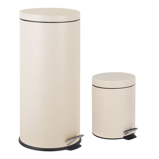 Leo 8-Gallon Step-Open Trash Can with FREE Mini Trash Can