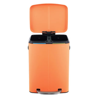 Marco 40 Liter/10.5 Gallon Double-Bucket Trash Can