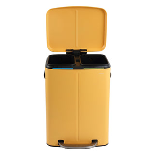 Marco 40 Liter/10.5 Gallon Double-Bucket Trash Can