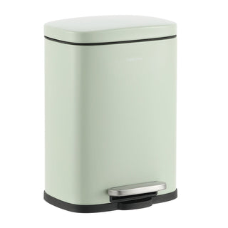 Connor Rectangular 13-Gallon Trash Can with Soft-Close Lid and FREE Mini Trash Can