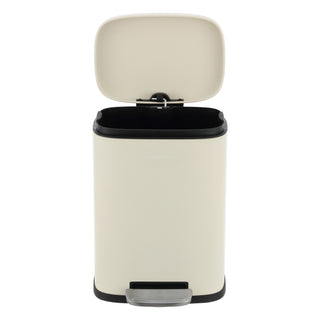 Connor Rectangular 13-Gallon Trash Can with Soft-Close Lid and FREE Mini Trash Can