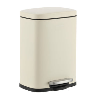 Connor Rectangular 13-Gallon Trash Can with Soft-Close Lid and FREE Mini Trash Can