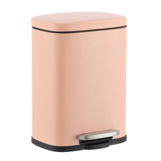 Connor Rectangular 13-Gallon Trash Can with Soft-Close Lid and FREE Mini Trash Can