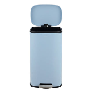 Connor Rectangular 13-Gallon Trash Can with Soft-Close Lid and FREE Mini Trash Can