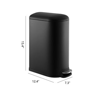 Rassol Mini 2.6-Gallon Step-Open Trash Can