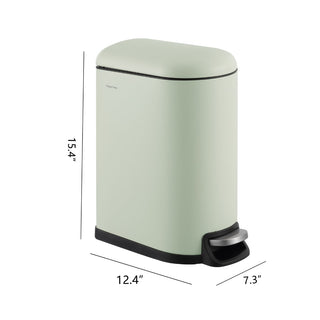 Rassol Mini 2.6-Gallon Step-Open Trash Can