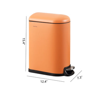 Rassol Mini 2.6-Gallon Step-Open Trash Can