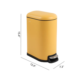 Rassol Mini 2.6-Gallon Step-Open Trash Can