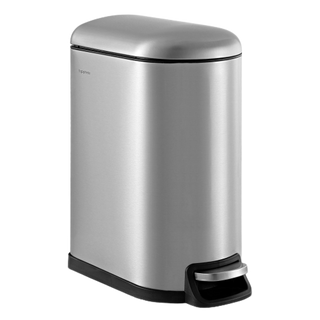 Slyd 10.6-Gallon Step-Open Trash Can