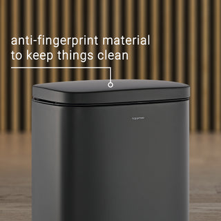 Abrahamus 30 Liter/8 Gallon Step-Open Trash Can