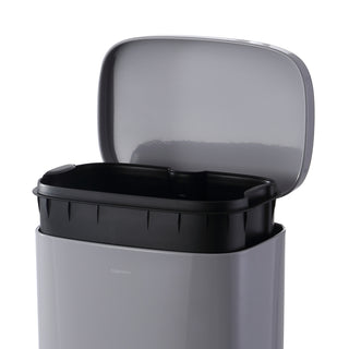 Abrahamus 30 Liter/8 Gallon Step-Open Trash Can