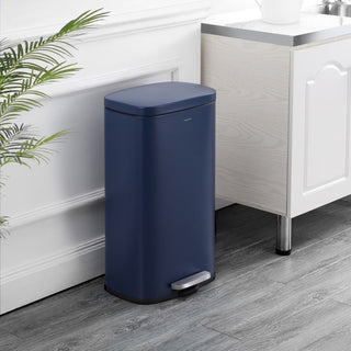 Abrahamus 30 Liter/8 Gallon Step-Open Trash Can