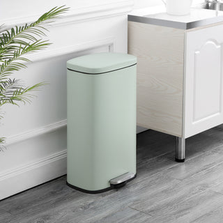 Abrahamus 30 Liter/8 Gallon Step-Open Trash Can