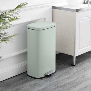 Abrahamus 30 Liter/8 Gallon Step-Open Trash Can