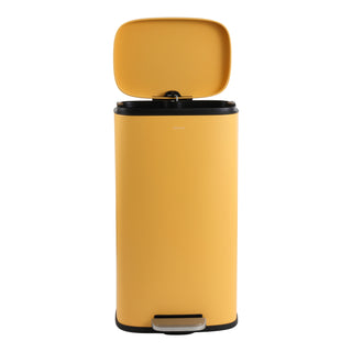 Abrahamus 30 Liter/8 Gallon Step-Open Trash Can