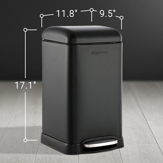 Lopus Retro Mini 3.2-Gallon Step-Open Trash Can