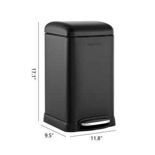 Lopus Retro Mini 3.2-Gallon Step-Open Trash Can