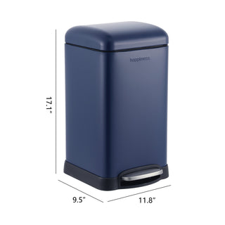 Lopus Retro Mini 3.2-Gallon Step-Open Trash Can