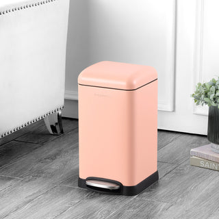 Lopus Retro Mini 3.2-Gallon Step-Open Trash Can