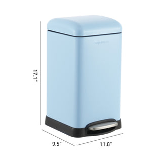 Lopus Retro Mini 3.2-Gallon Step-Open Trash Can