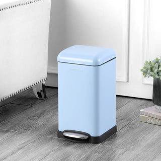 Lopus Retro Mini 3.2-Gallon Step-Open Trash Can