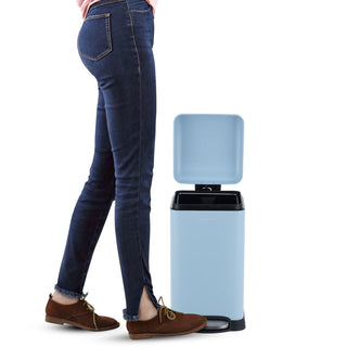 Lopus Retro Mini 3.2-Gallon Step-Open Trash Can