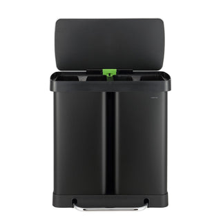 Arkja Kitchen Trash/Recycling 16-Gallon Double-Bucket Trash Can