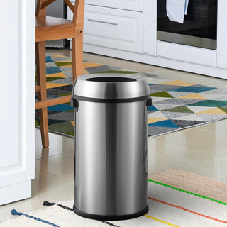 Chuck 65 Liter/17.2 Gallon Kitchen/Office Trash Can