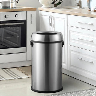 Chuck 65 Liter/17.2 Gallon Kitchen/Office Trash Can