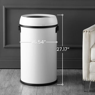 Chuck 65 Liter/17.2 Gallon Kitchen/Office Trash Can