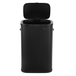 Tammi Kitchen 14.5-Gallon Slim Metal Push Button Trash Can